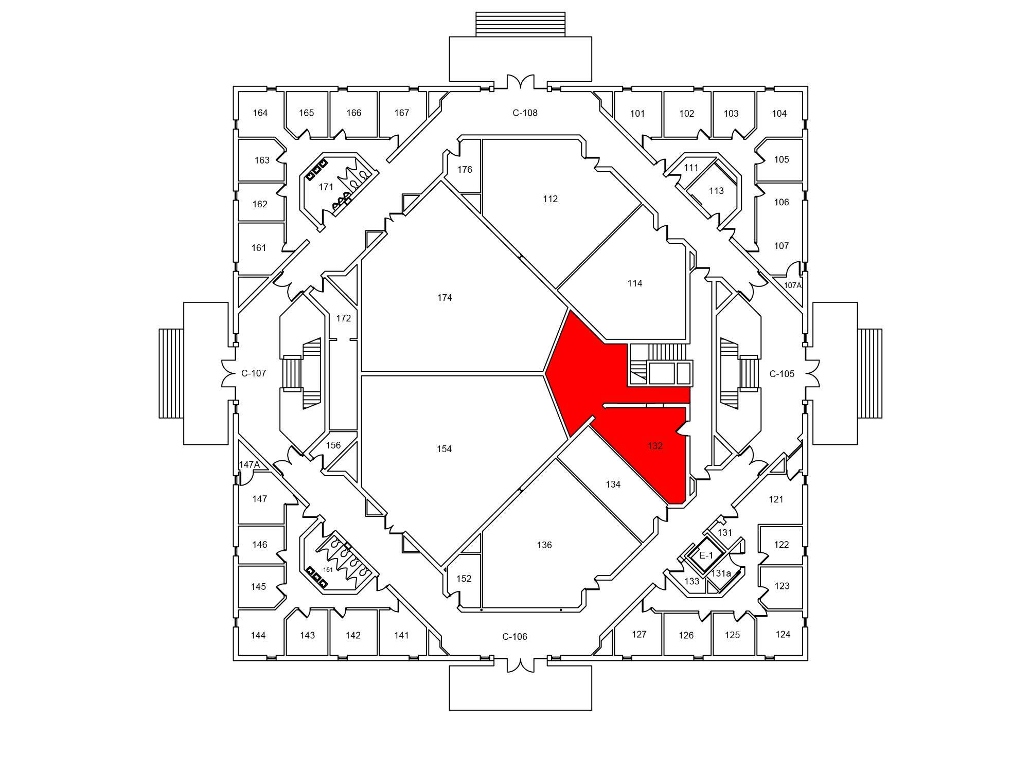map of building
